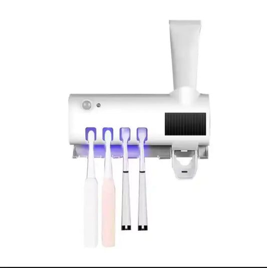 🦷 Smart Sterilizer and Toothpaste Dispenser – Total Protection & Guaranteed Hygiene