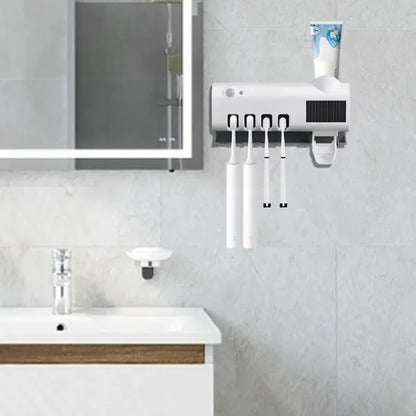 🦷 Smart Sterilizer and Toothpaste Dispenser – Total Protection & Guaranteed Hygiene